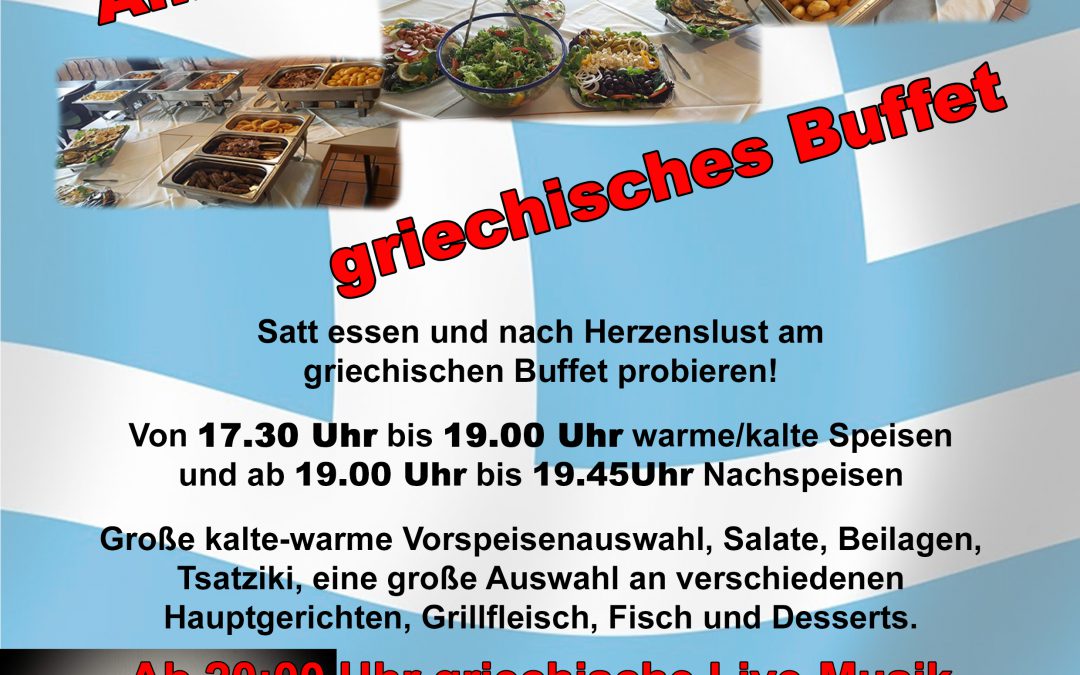 Lecker Essen im Sporheim…