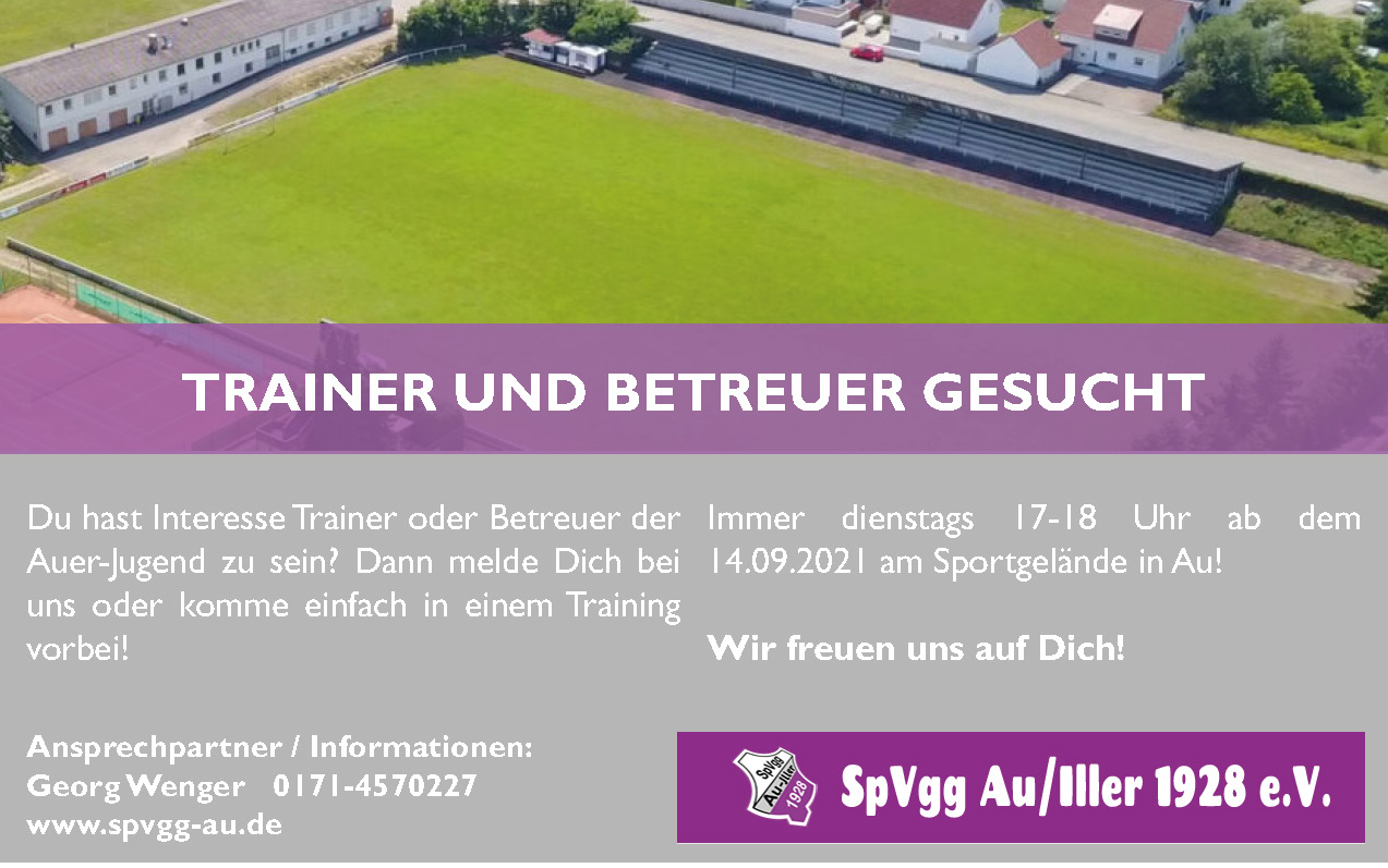 Wir suchen Verstärkung